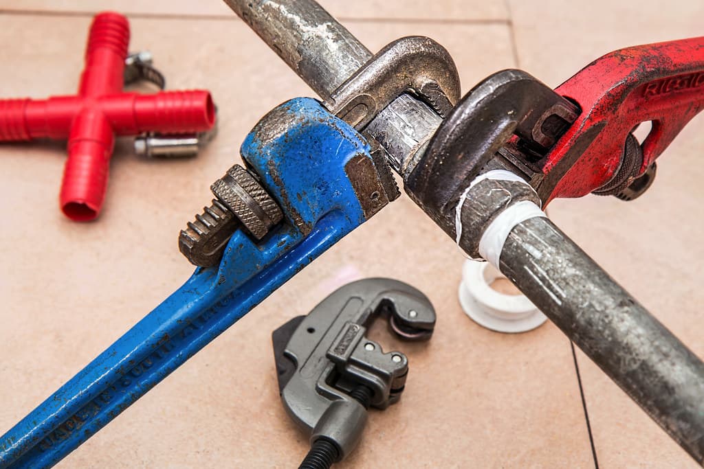 Pipe wrenches and fittings, the tools of the trade